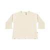 UAUA UAUA - Ruffled T-Shirt Long Sleeves - Perla