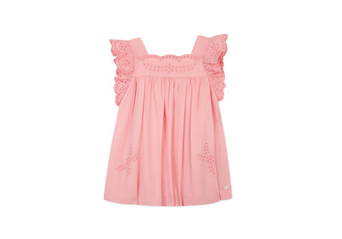 Tartine & Chocolat Tartine & Chocolat Baby Promenade Romantique Robe Litchi TY30141-32