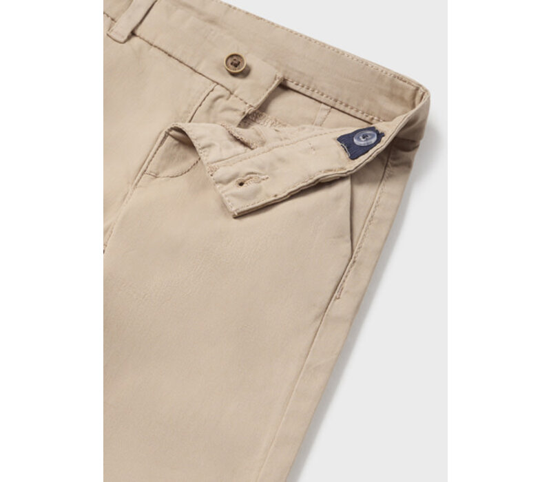 Mayoral Twill Basic Trousers  Sesame