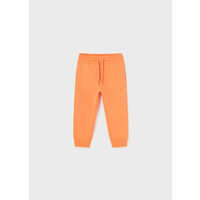 Mayoral Basic Cuffed Fleece Trousers  Tangerine