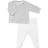 Poetree Kids Poetree Kids Comfy Velours Baby Set Grey Melange