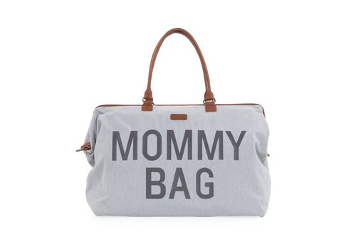 Childhome Childhome Mommy Bag® Verzorgingstas - Canvas - Grijs