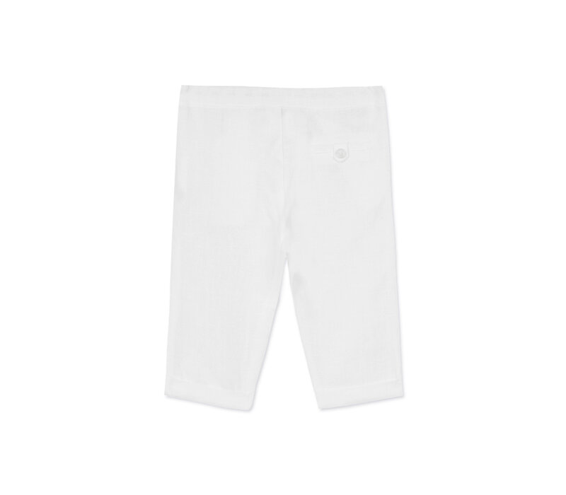 Tartine & Chocolat Baby Ceremonie Garcon Pantalon Blanc