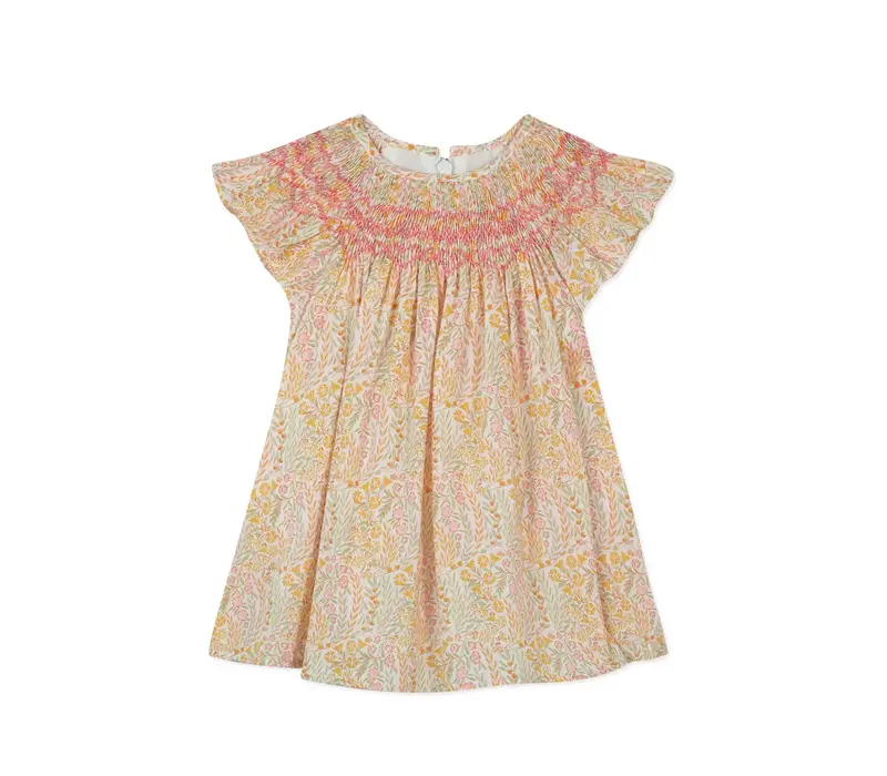 Tartine & Chocolat Baby Promenade Romantique Robe Litchi