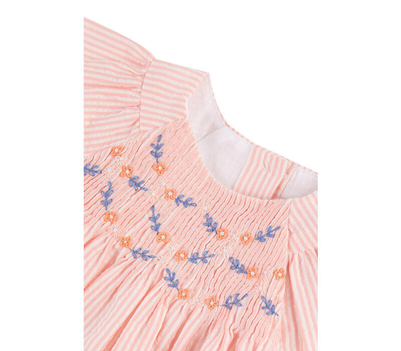 Tartine & Chocolat Baby Petit Air Campagne Robe Pêche