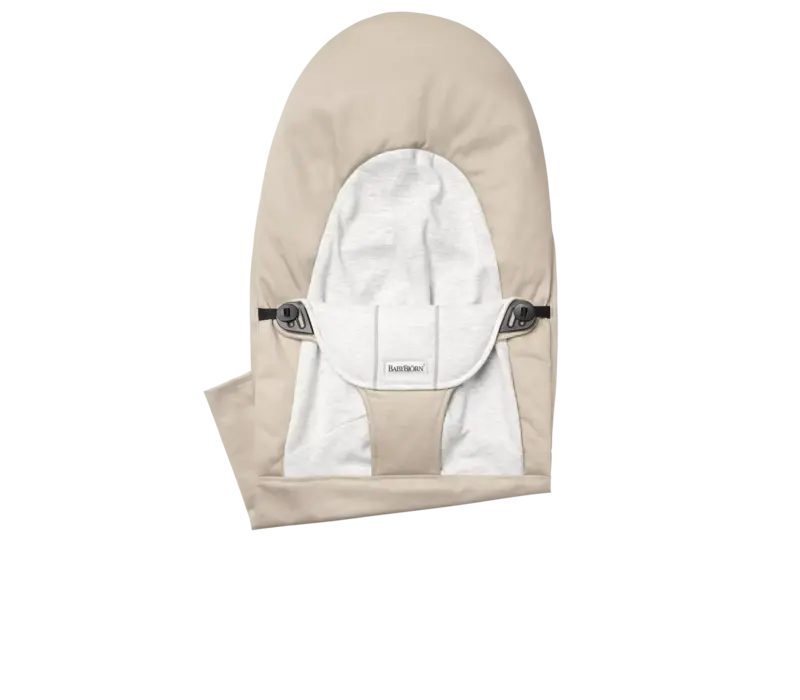 Babybjörn Stoffen Zitting Geweven/Jersey, Beige/Grijs