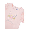 Tartine & Chocolat Tartine & Chocolat Baby Promenade Romantique Teeshirt Bouton De Rose