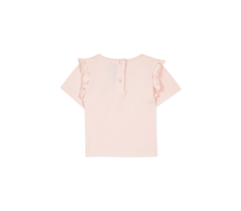 Tartine & Chocolat Baby Promenade Romantique Teeshirt Bouton De Rose