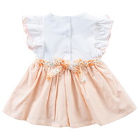 Natini Dress Lily White-Orange