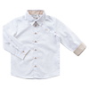 Natini Natini Shirt Caspar Vichy White-Beige