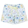 Natini Natini Swim Short Flower Yellow-Light Blue