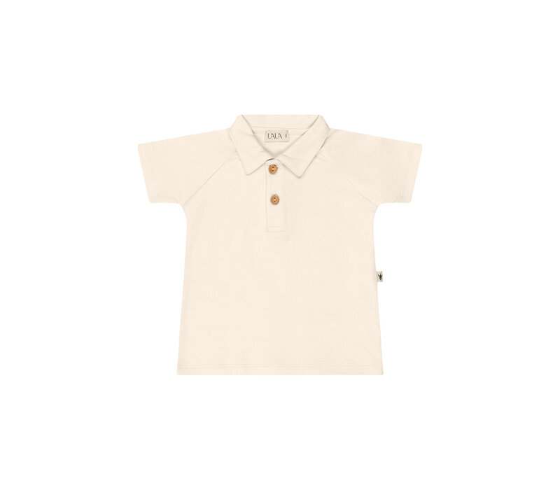 Uaua Polo T-Shirt Short Sleeves - Crema