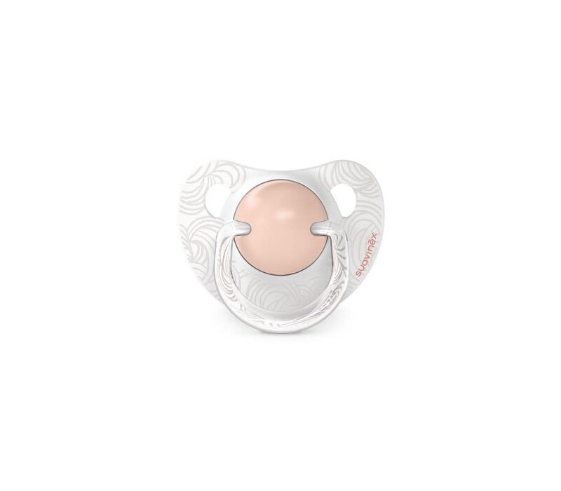 SX - Dreams - Soother - Sili. - Flat - 0/6M - Pink Duo