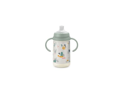 Suavinex SX - A WALK IN THE PARK - Bottle Handles - Non Spill Spout 270ml - Green