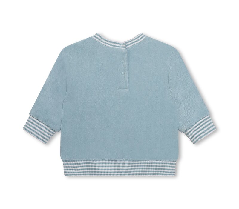 Carrément Beau Sweater Turquoise