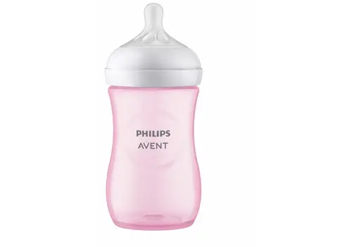 Avent Avent Natural 3.0 zuigfles Roze 260 ml