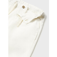 Mayoral Linen Relax Pant  White