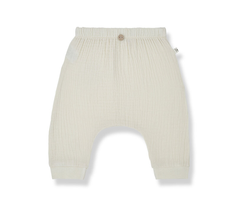1+ In The Family Giuseppe Pants Ivory 24s-071