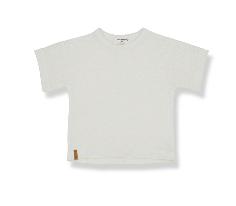 1+ In The Family Tintoretto S.Sleeve T-Shirt Ivory 24s-081