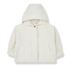 1+ In The Family 1+ In The Family Gennaro Hood Jacket Ivory 24s-130