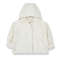 1+ In The Family Gennaro Hood Jacket Ivory 24s-130