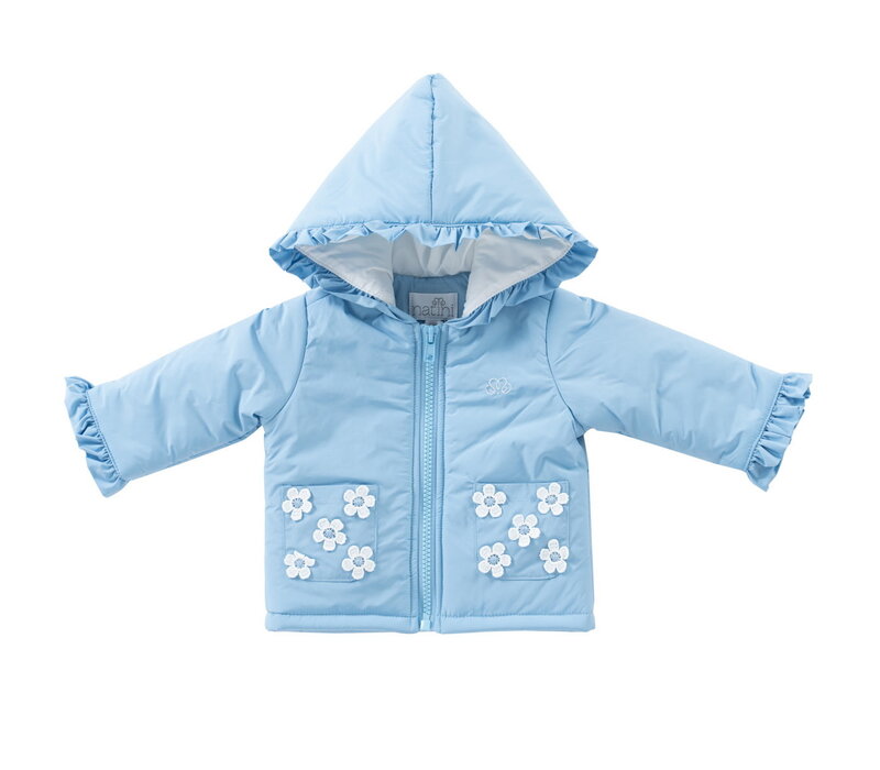 Natini Jacket Flower Blue-White