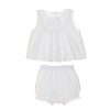 Patachou Patachou Nb Witte Set (Blouse+Shorts) Beige Dots