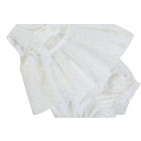 Patachou Nb Witte Set (Blouse+Shorts) Beige Dots