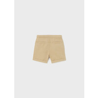 Mayoral Linen Relax Shorts  Cookie