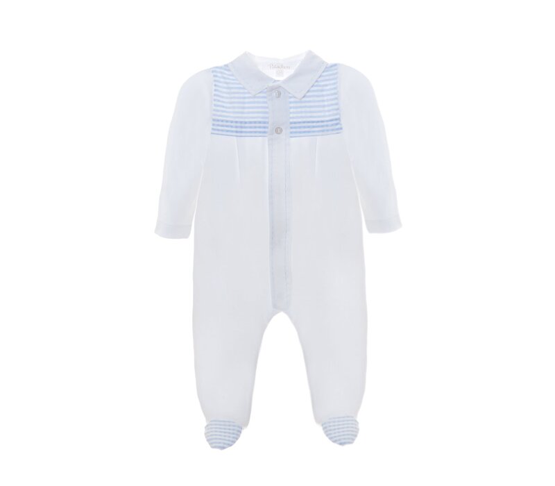 Patachou Babygrow Newborn Blauw White