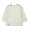 1+ In The Family 1+ In The Family Mica L.Sleeve T-Shirt Ivory 24s-020