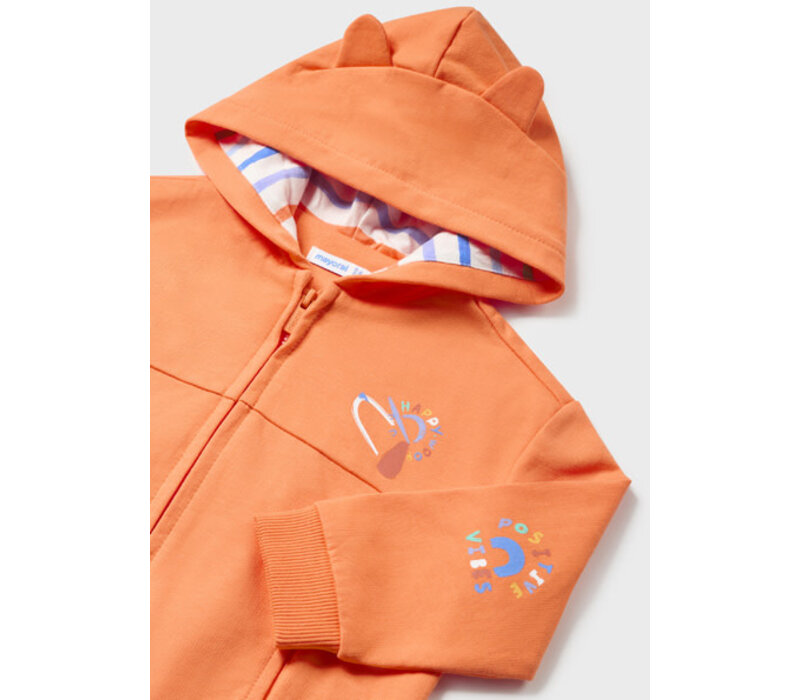 Mayoral Hoodie Tangerine