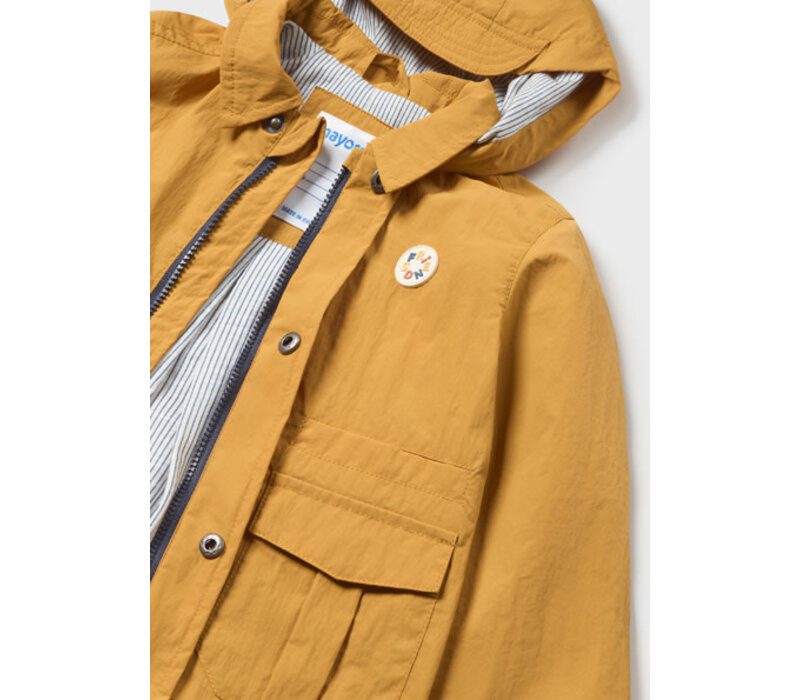 Mayoral Navy Windbreaker  Ochre