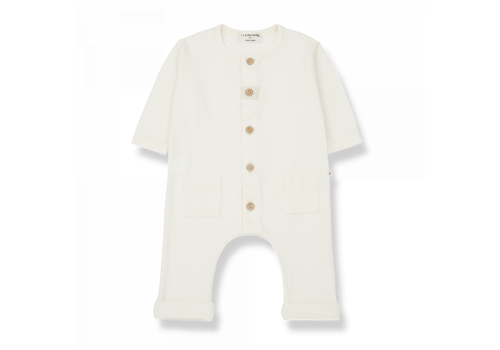 1+ In The Family 1+ In The Family Milos Jumpsuit Ecru 22s-019