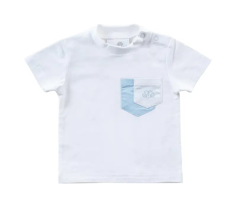 Natini T-Shirt 2 Pockets White