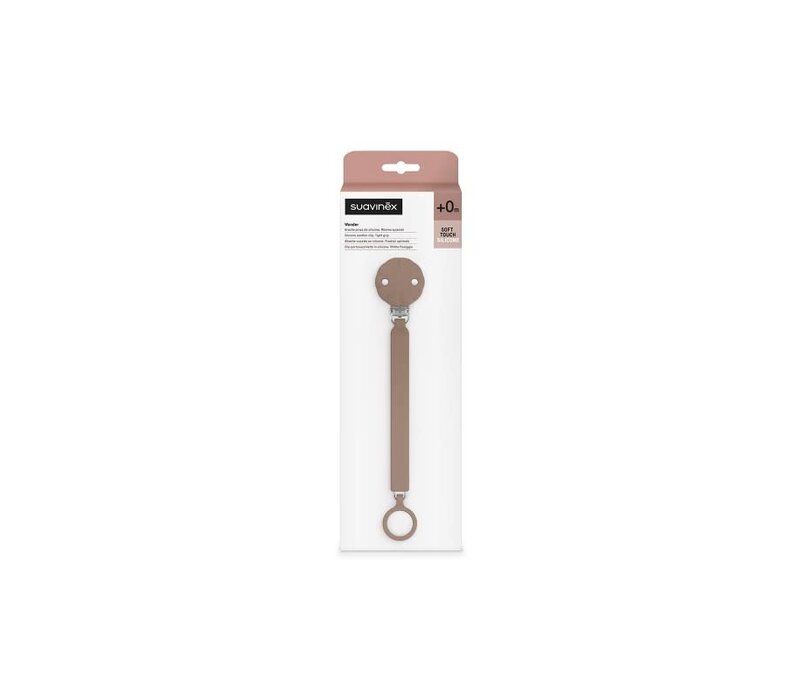 SX - WONDER - Soother Clip- Raw Umber