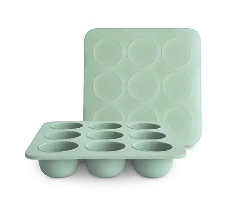 Mushie - Baby Food Freezer Tray - Cambridge Blue