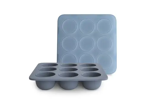 Mushie Copy of Mushie - Baby Food Freezer Tray - Blush