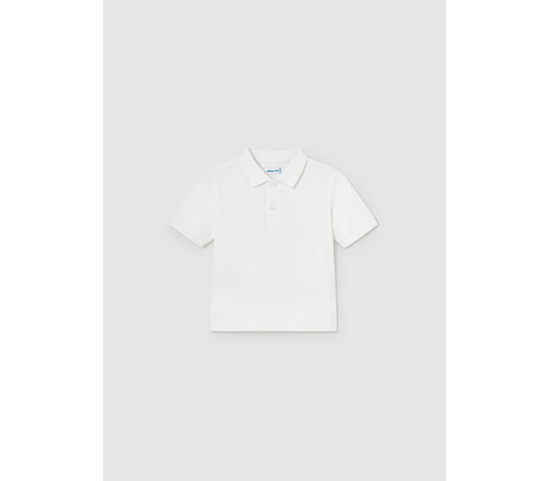 Mayoral Basic S/S Polo White