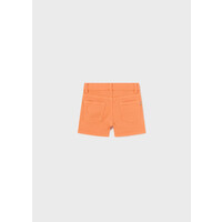 Mayoral Basic 5 Pockets Twill Shorts  Tangerine