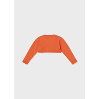 Mayoral Knit Cardigan  Tangerine