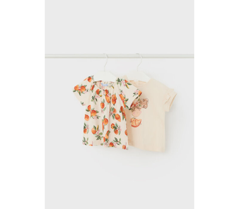 Mayoral 2 S/S T-Shirts Chickpea