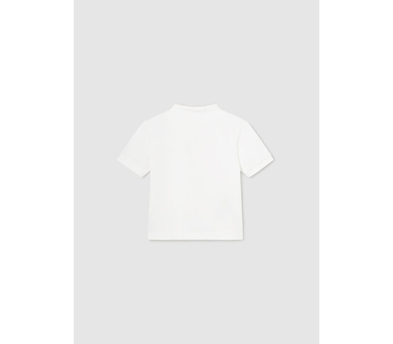 Mayoral Polo S/S Mao Neck Natural