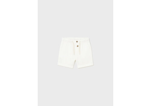 Mayoral Mayoral Linen Relax Shorts  White