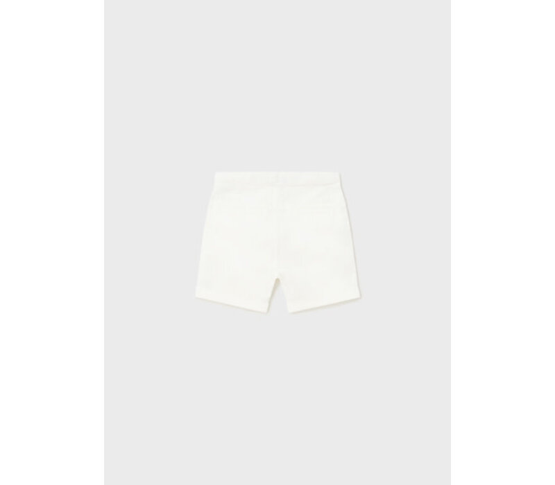 Mayoral Linen Relax Shorts  White