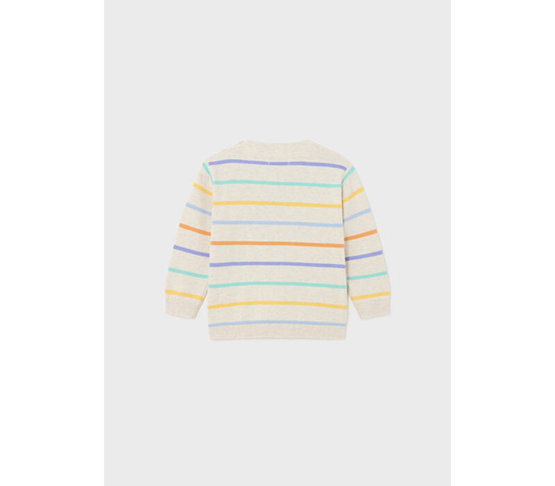 Mayoral Stripes Jumper H. Cream