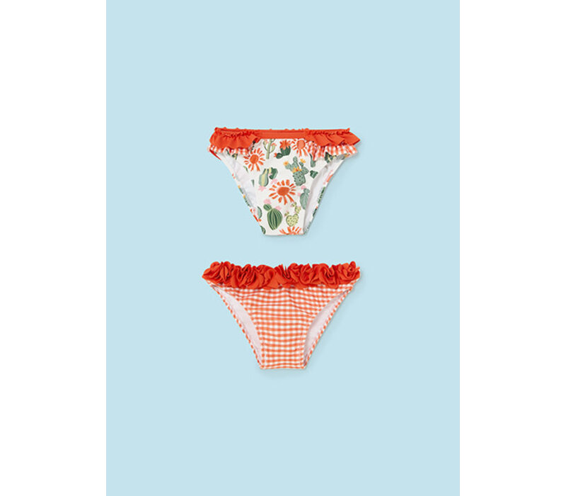 Mayoral 2 Knickers Set Tangerine