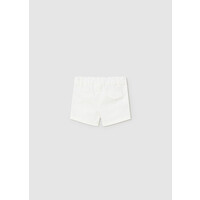 Mayoral Twill Basic Shorts  White