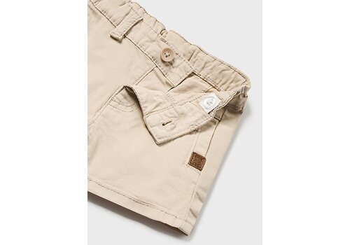 Mayoral Mayoral Twill Basic Shorts  Malta Beig