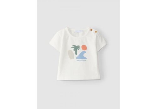 Laranjinha Laranjinha V4678 T-Shirt Off-White